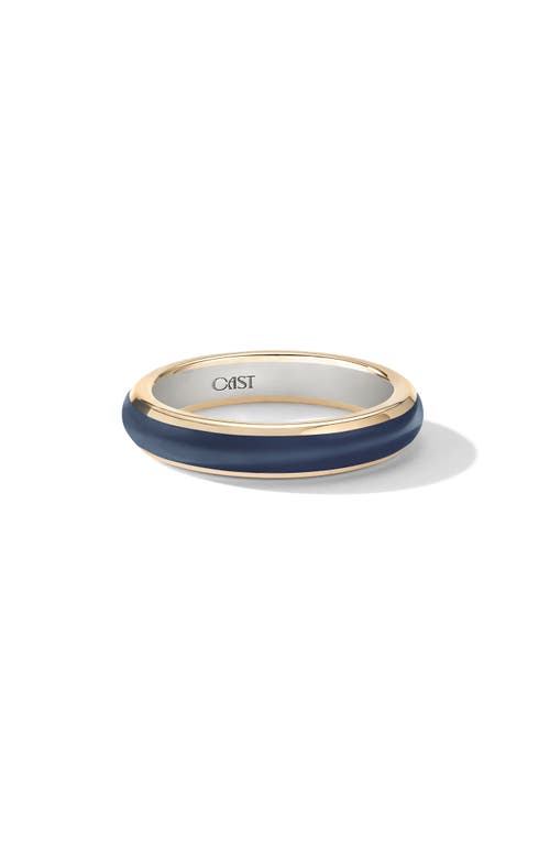 Cast The Halo Stacking Ring in Navy at Nordstrom