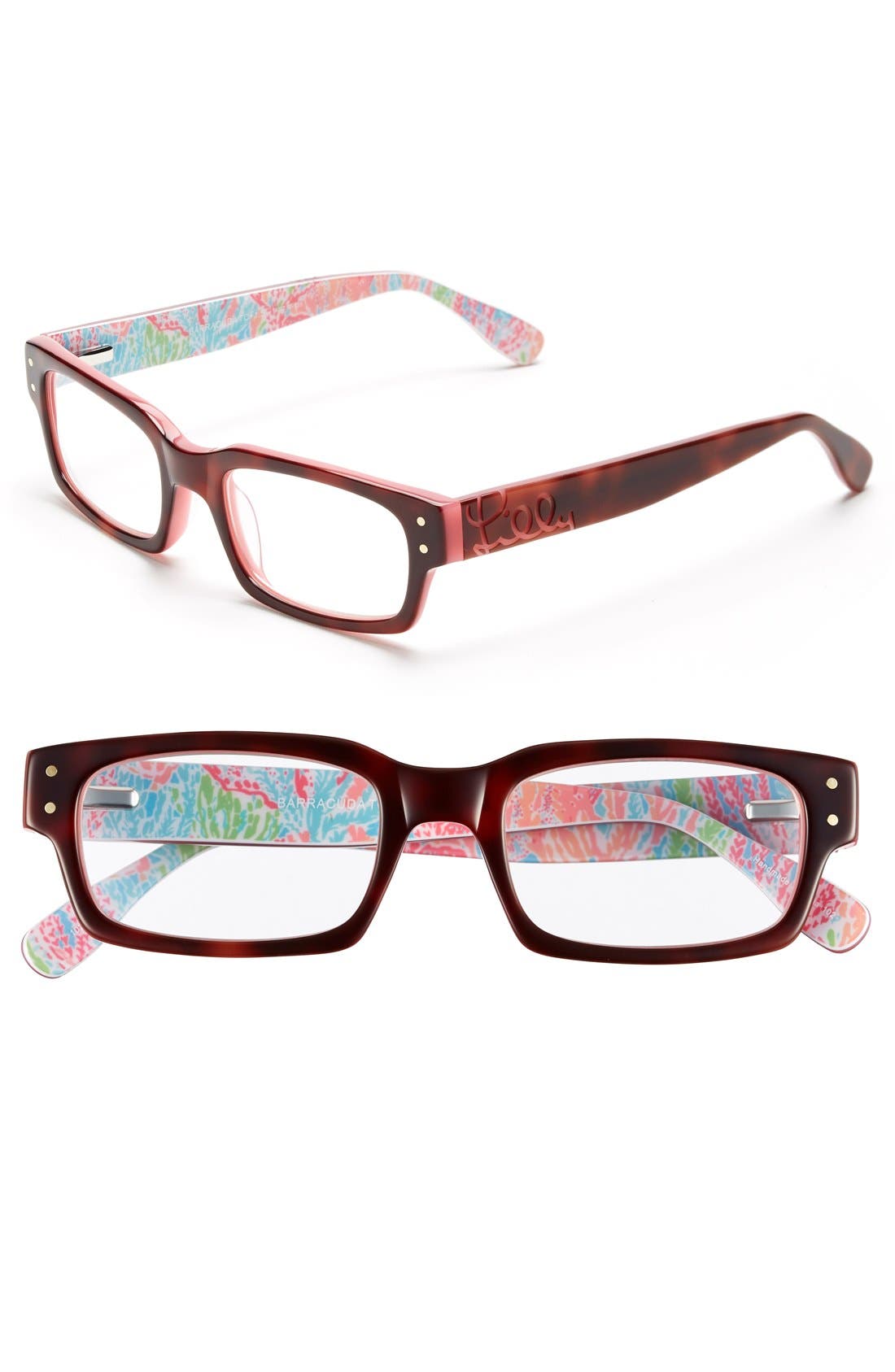 Lilly Pulitzer® 'Barracuda' 49mm Reading Glasses Nordstrom