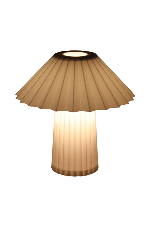 Sofiest Designs Umbrella Table Lamp In Milky White