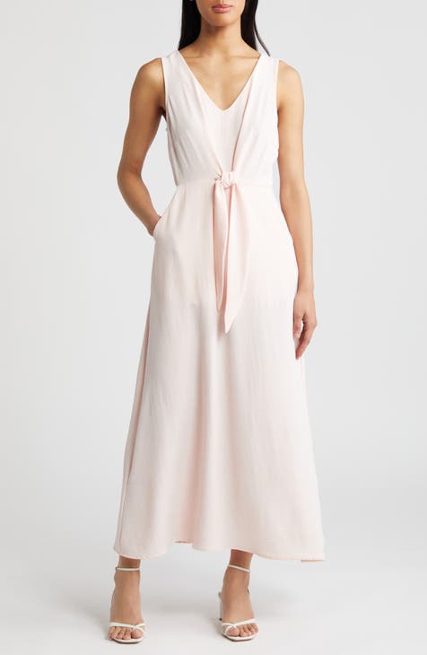 Front Tie Maxi Dress