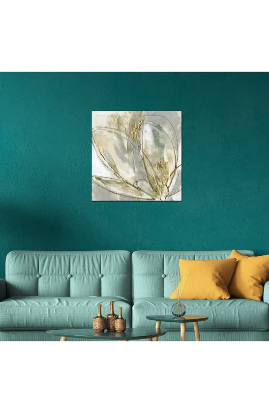 Icanvas Blooming Gold Ii By Jennifer Goldberger Canvas Wall Art In Multi