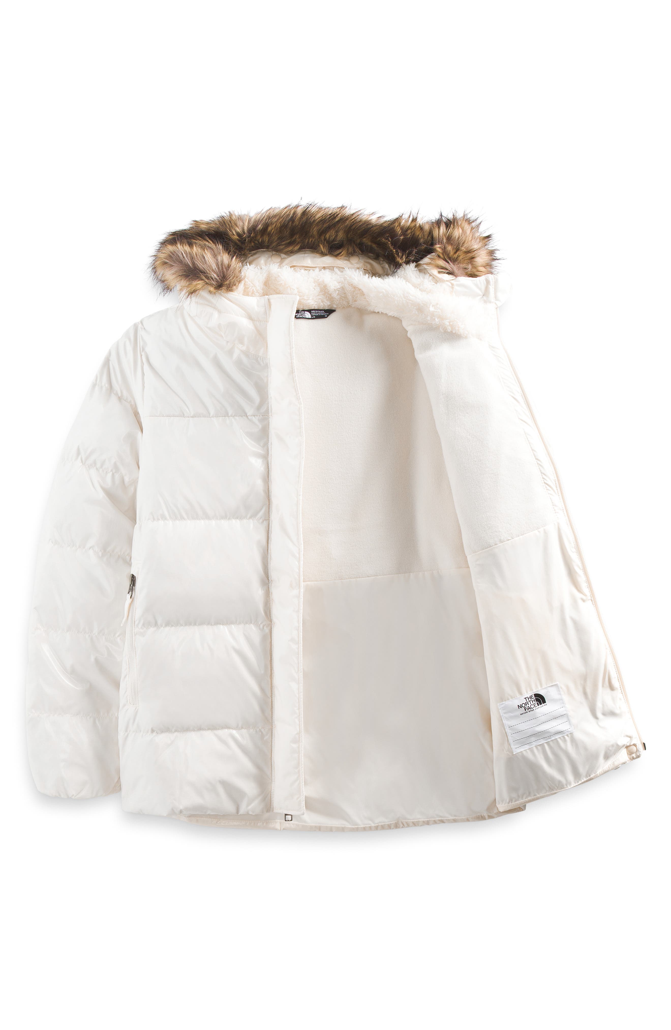 north face coat with fur hood