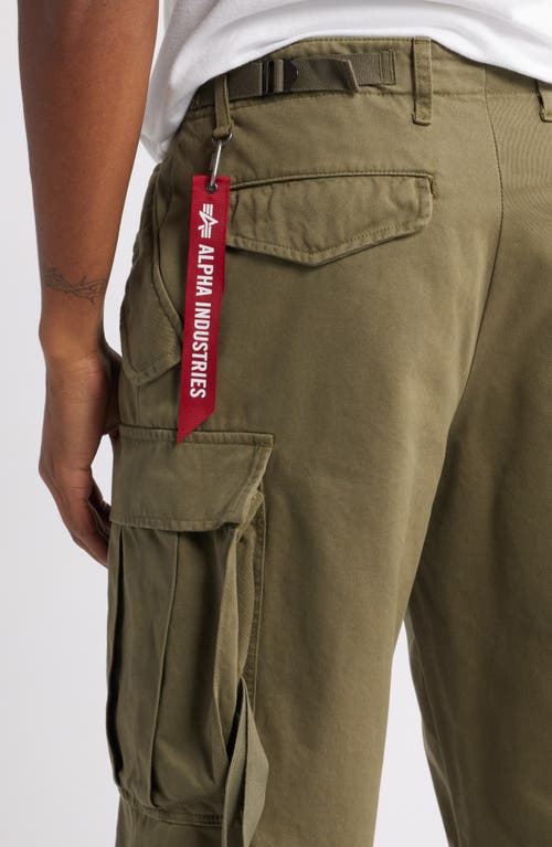 Shop Alpha Industries M-65 Cargo Pants In Green