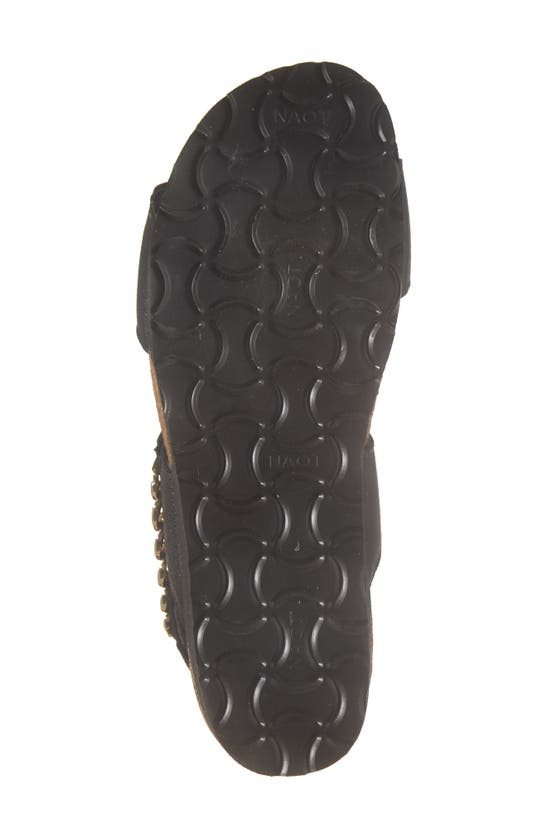 Naot Eliana Slingback Sandal In Soft Black Leather