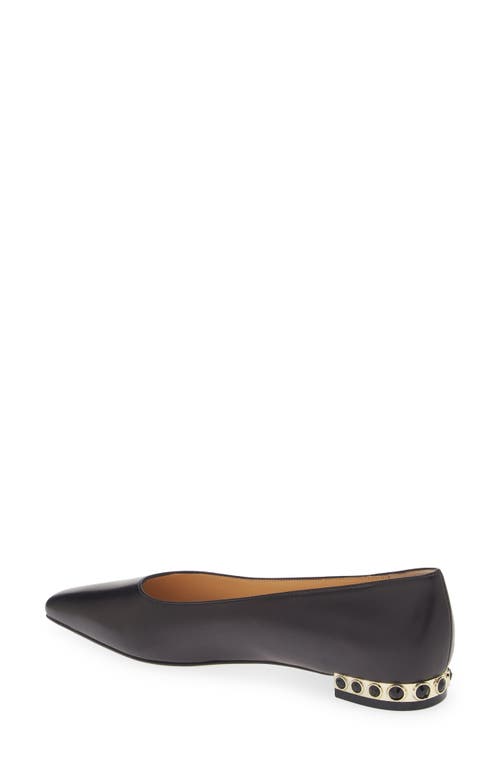 Shop Nalebe Aurum Ballet Flat In Black