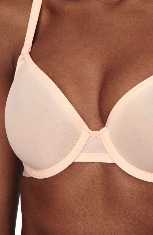 Cuup The Demi Spacer & Mesh Bra In Blush