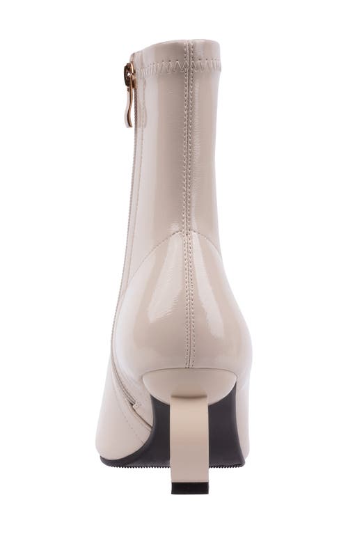 Ninety Union Greece Pointed Toe Bootie In Beige