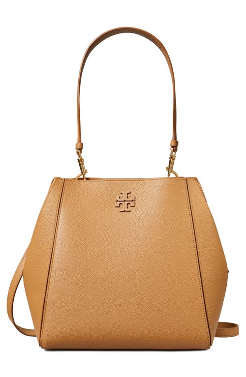 Tory Burch Mcgraw Bucket Bag In Tiramisu