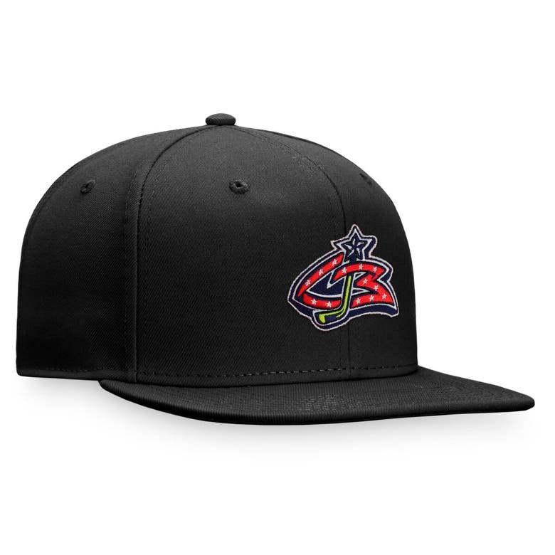 Shop Fanatics Branded Black Columbus Blue Jackets Special Edition Fitted Hat