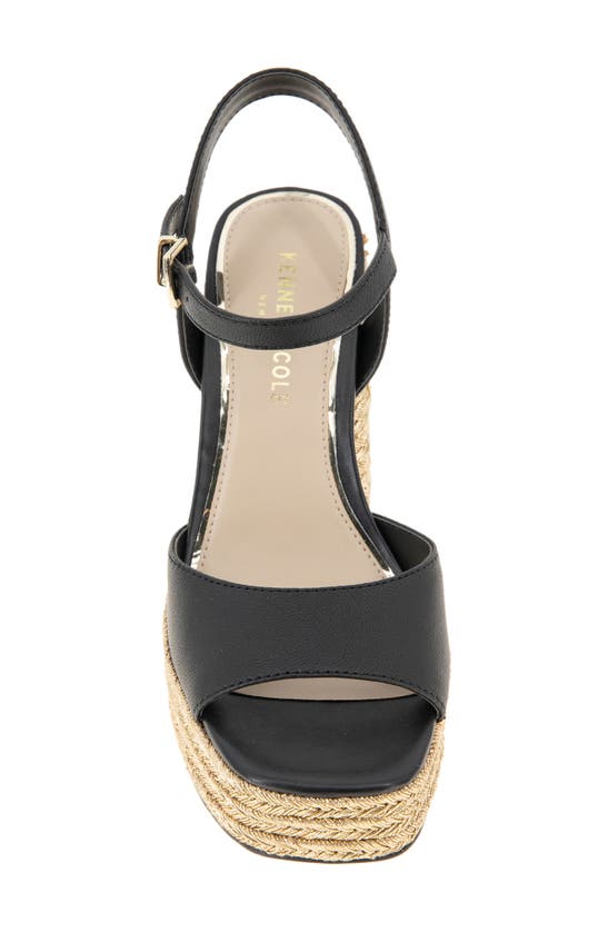 Shop Kenneth Cole New York Dolly Platform Sandal In Black