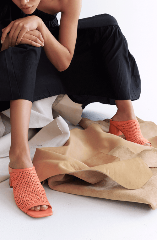 Daniella Shevel Salma Sandal In Coral