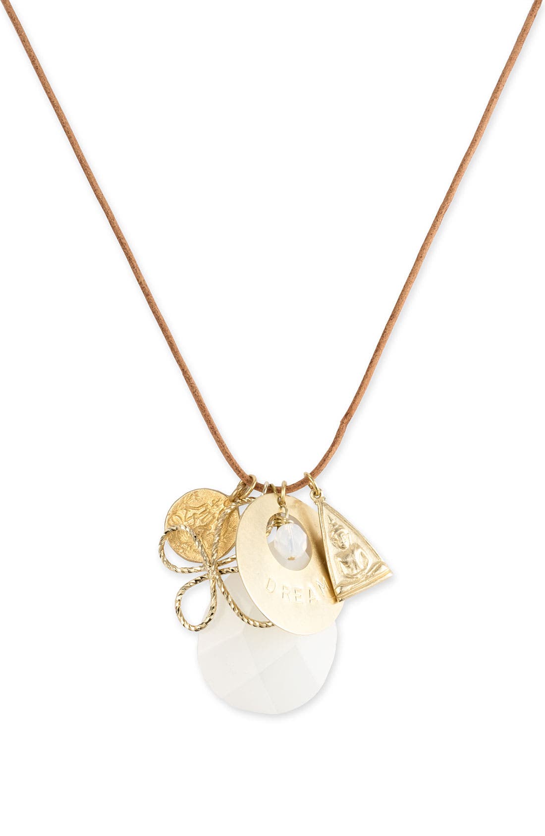 Nordstrom 'Treasure Pendants Luck' Multi Charm Necklace Nordstrom