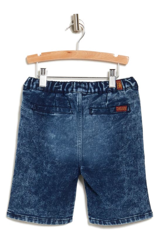 Shop 7 For All Mankind Kids Polo & Shorts 2-piece Set In Algae