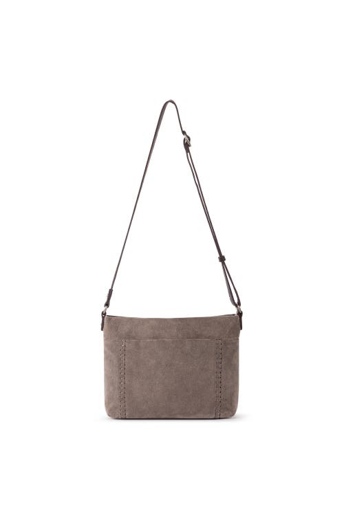 Shop The Sak Melrose Crossbody Bag In Mushroom Suede