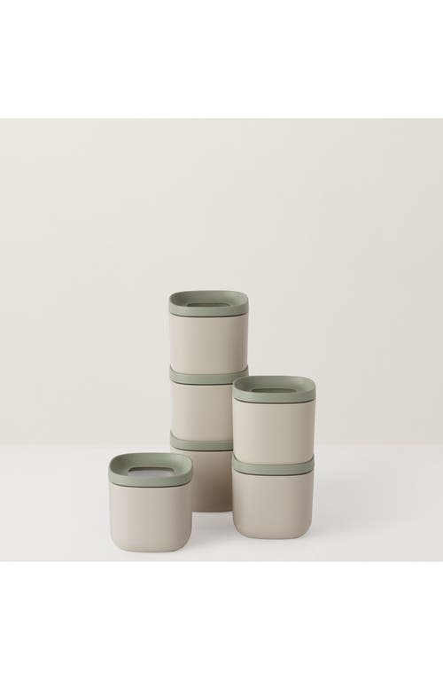 Berghoff Leo Balance 6-piece Covered Food Container Set In Gray