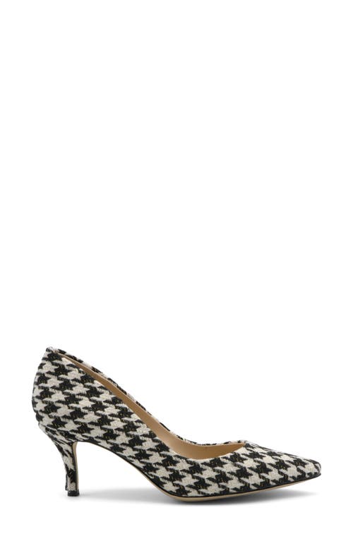 Charles By Charles David Angelica Pointed Toe Pump In Black/white