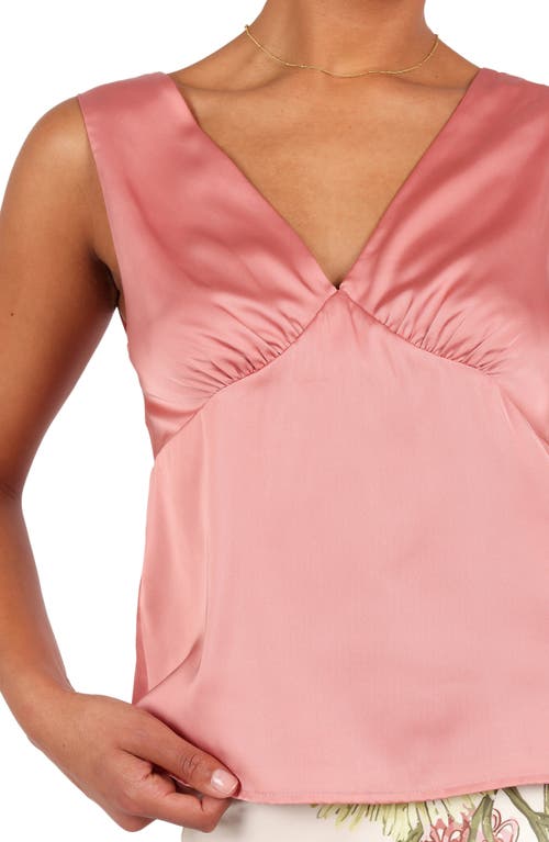 Petal And Pup Petal & Pup Ivy Satin Tank In Pink