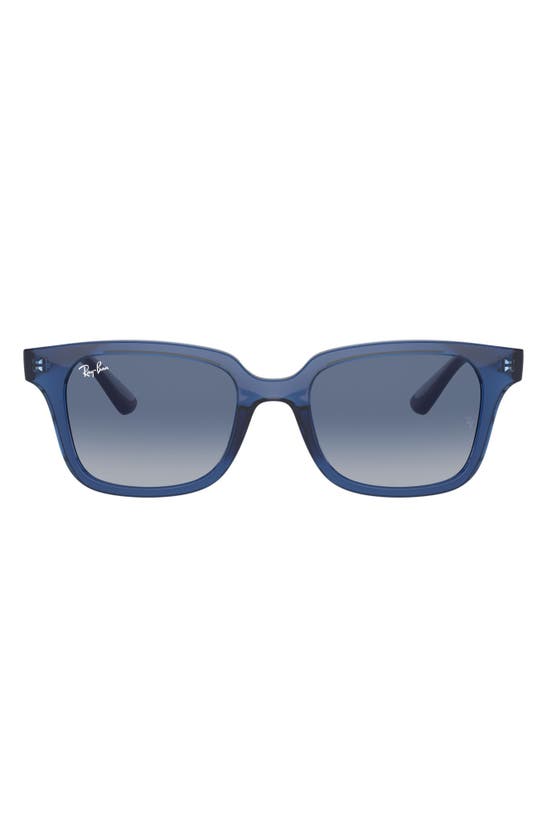 Ray Ban Kids' Junior Wayfarer 48mm Sunglasses In Blue