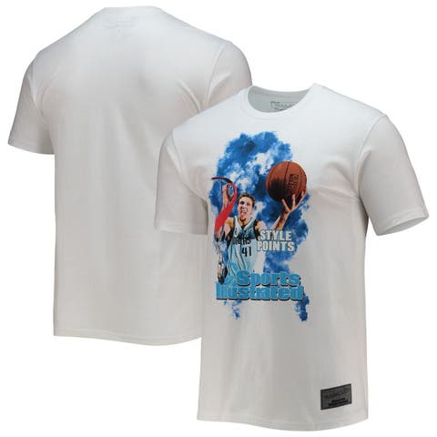 DALLAS MAVERICKS MITCHELL & NESS DIRK NOWITZKI DRAFT JERSEY TEE