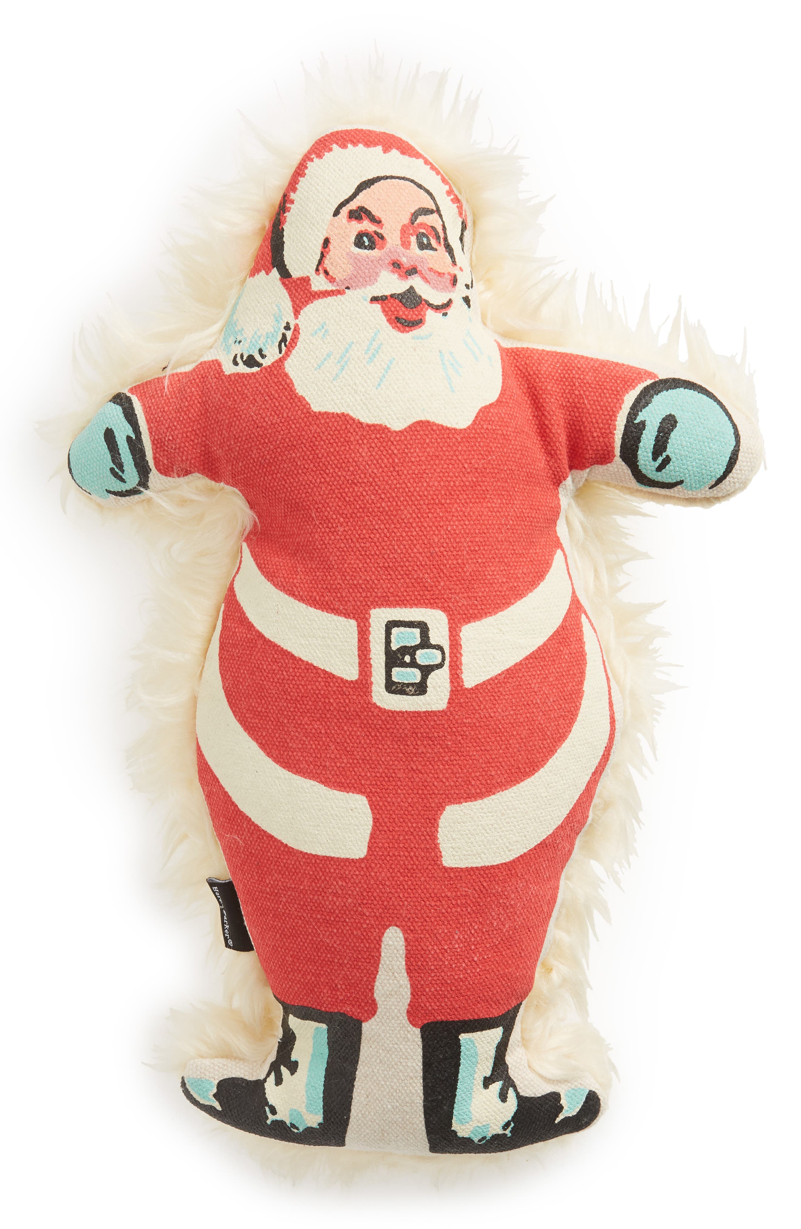 large stuffed santa