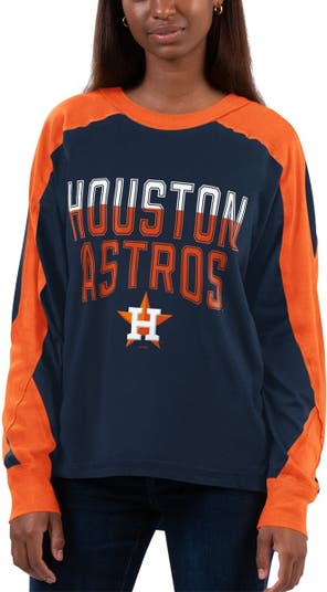 Stitches Navy Houston Astros Button-down Raglan Fashion Jersey in Blue for  Men