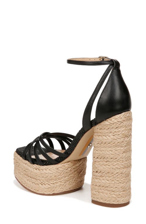 SAM EDELMAN SAM EDELMAN KADE ANKLE STRAP ESPADRILLE PLATFORM SANDAL