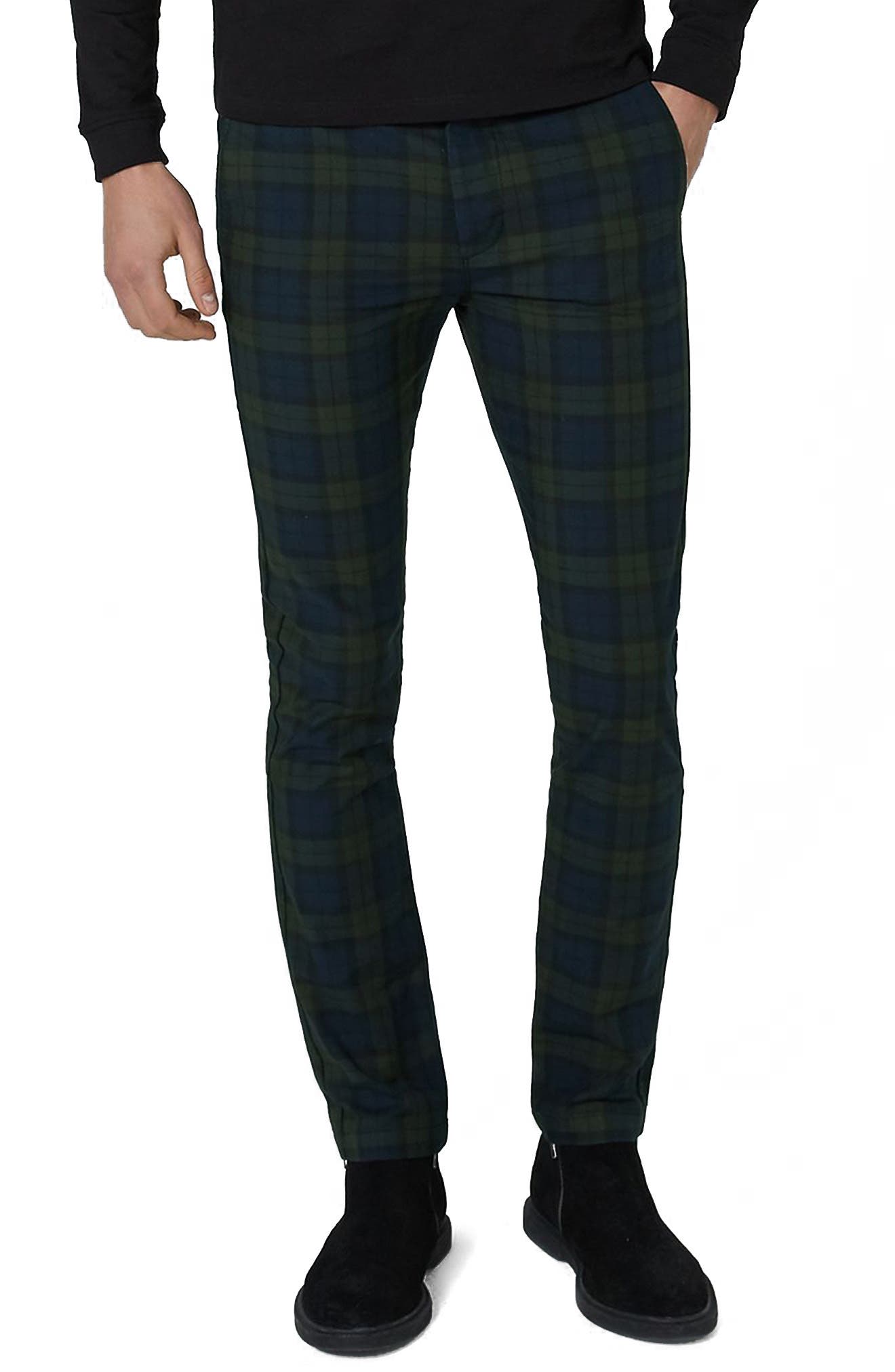 black watch pants mens
