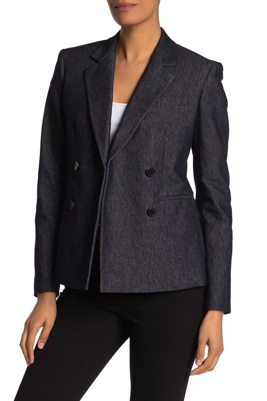 Theory | Chambray Double Breasted Blazer | Nordstrom Rack
