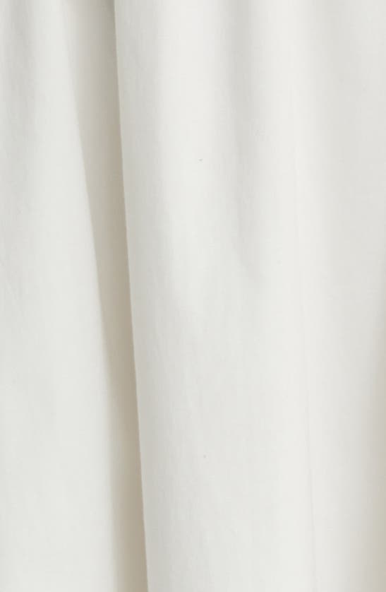 Shop Wayf X Styled By Coco! Sammie Pleat Strapless Stretch Cotton Sundress In Ivory
