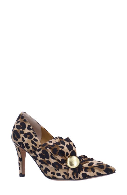 J. Reneé Hirisha Pointed Toe Pump In Brown/black