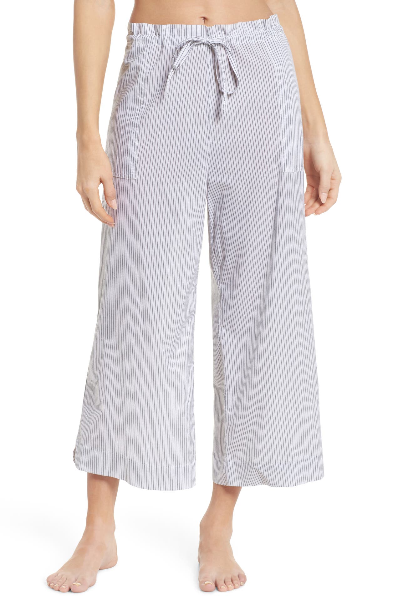 Commando Cotton Voile Crop Pajama Pants Nordstrom Rack