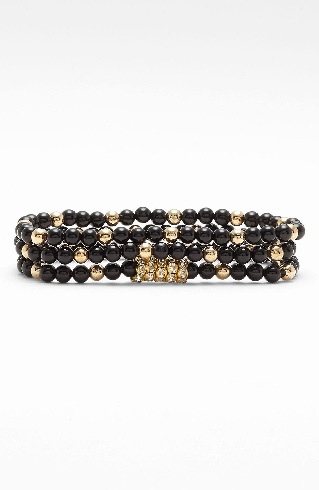 Cara Bead Stretch Bracelets (Set of 3) Nordstrom