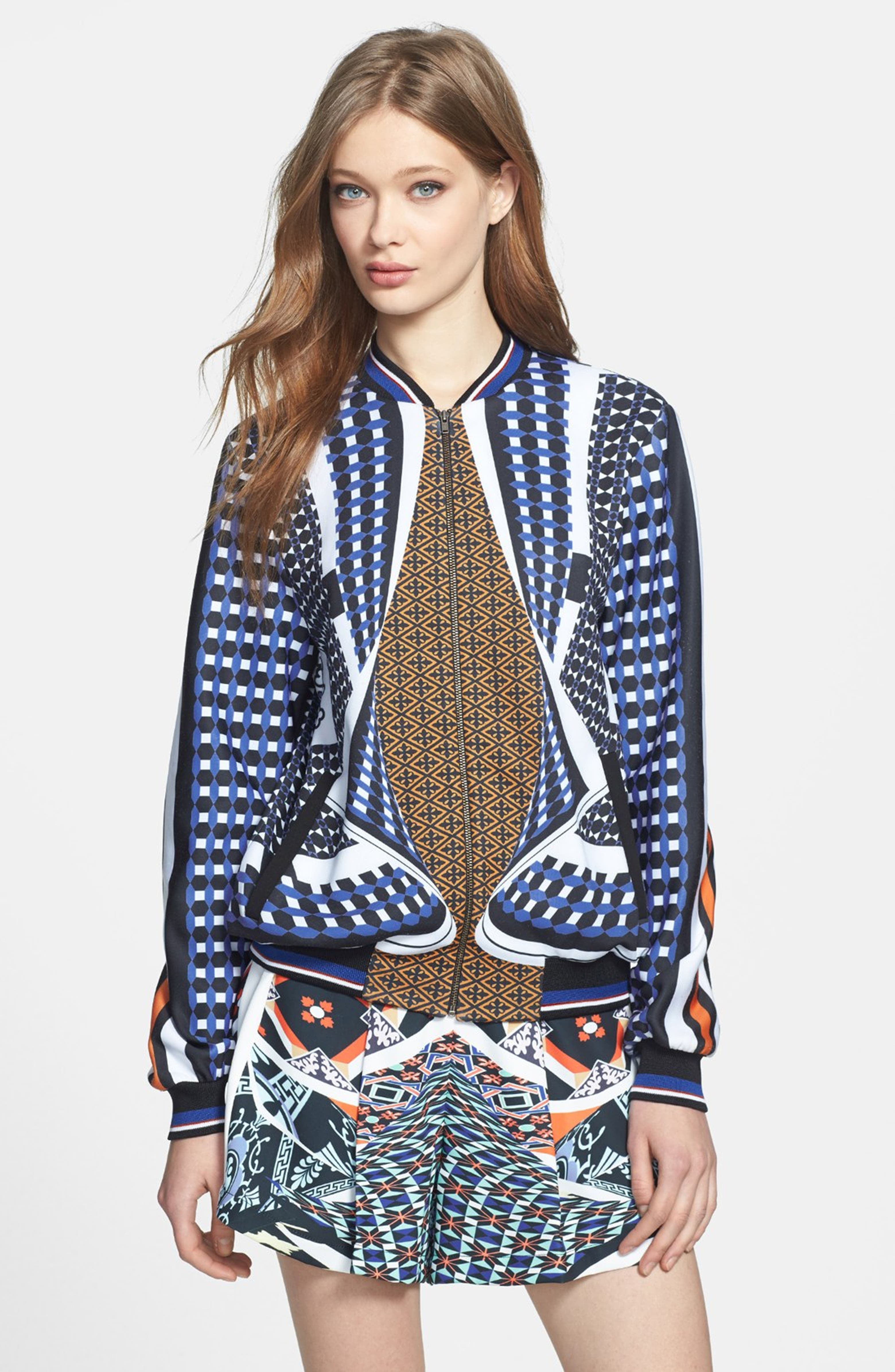 Clover Canyon 'Twist Scarf' Bomber Jacket | Nordstrom