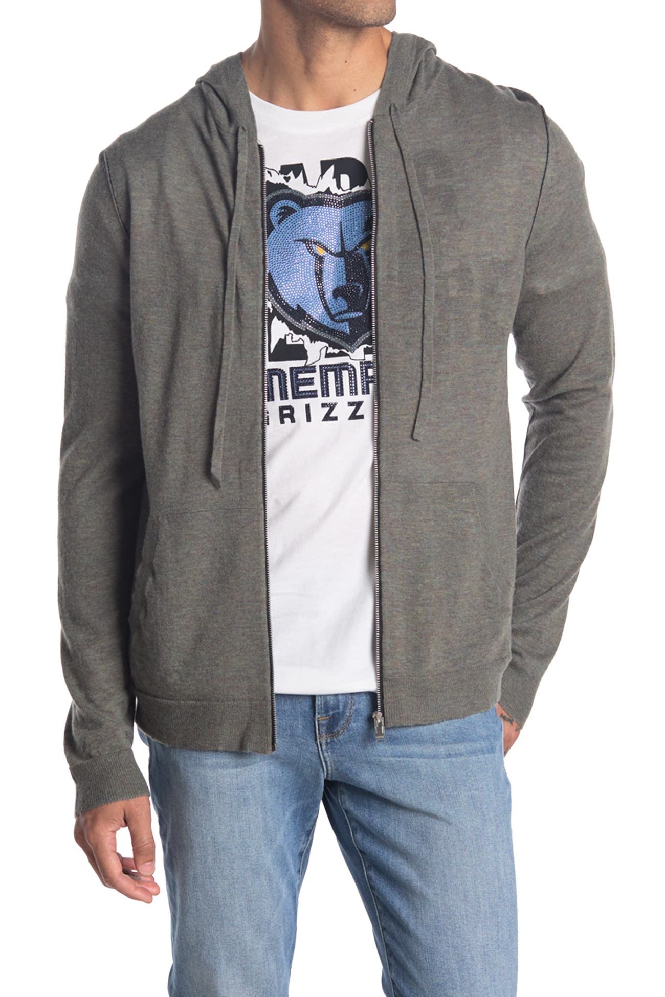 Zadig & Voltaire Clash Cashmere Full Zip Hoodie Nordstrom Rack