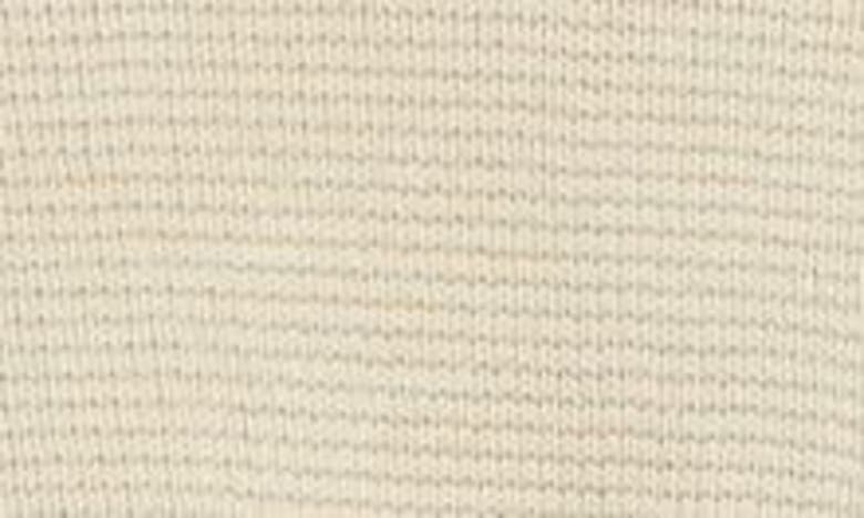 Sunspel Cotton Waffle Stitch Crewneck Sweater In Ecru