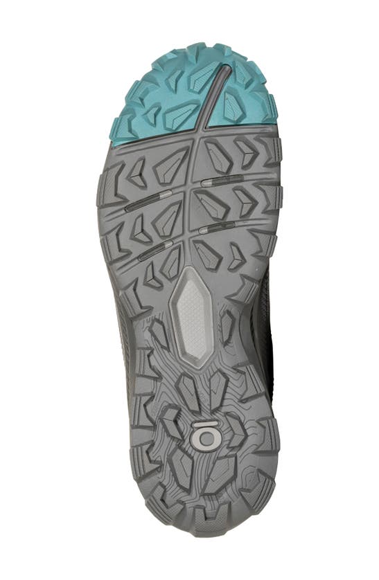 Oboz Katabatic Low B-dry Waterproof Hiking Sneaker In Island