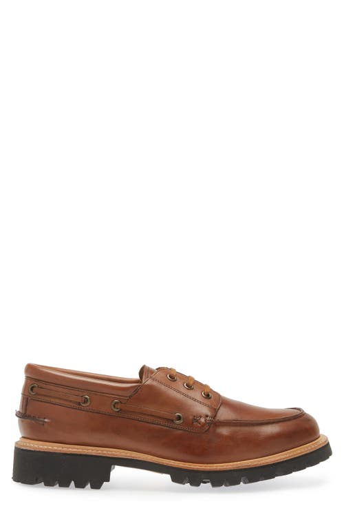 Shop Easymoc Rockland Moc Toe Boat Shoe In Tan