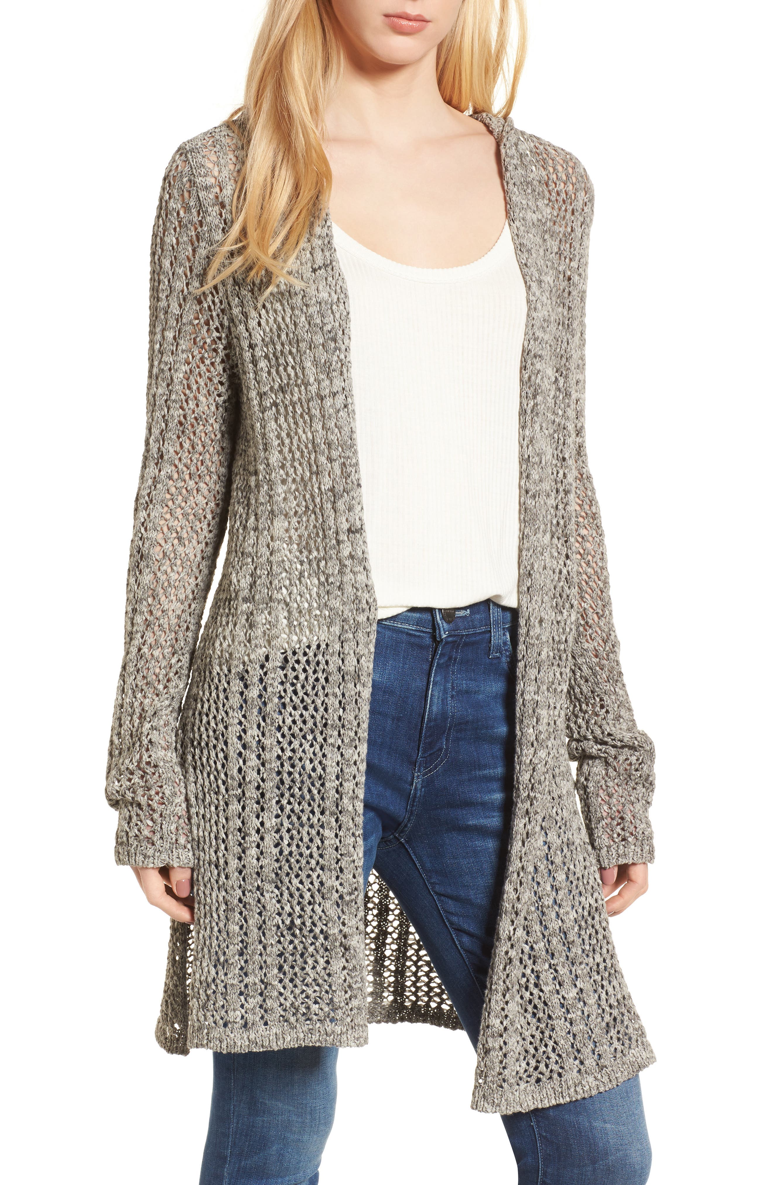 splendid hooded cardigan