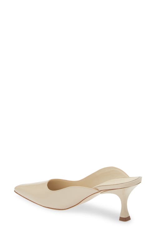 Shop Avec Les Filles Alma Asymmetric Mule In Off White