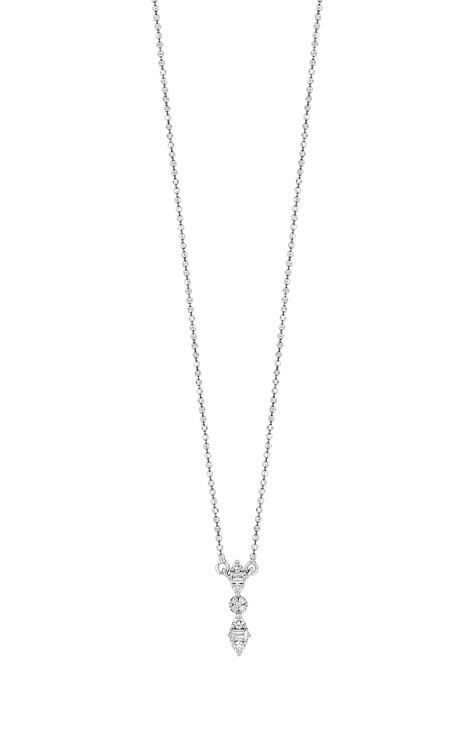 Colour Blossom Neglige Necklace, White Gold And Diamonds - Categories  Q94310