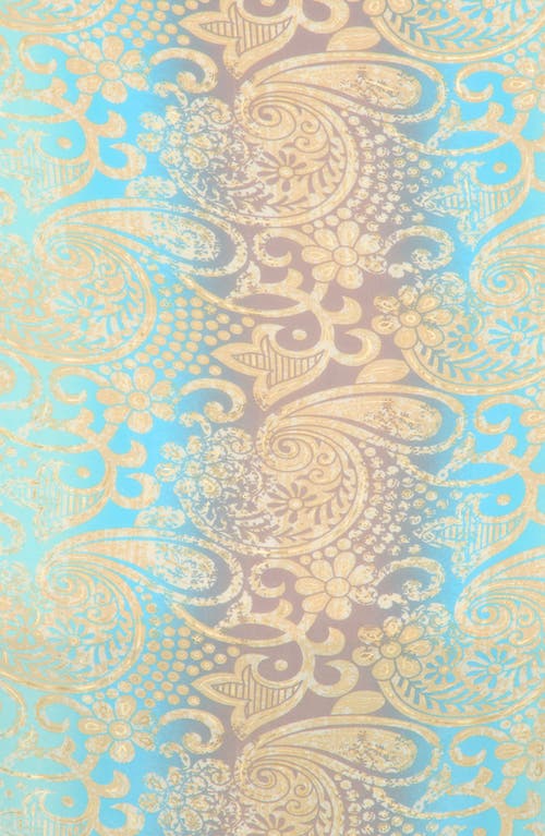 La Fiorentina Abstract Print Pareo In Turquoise