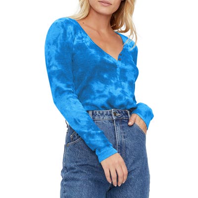Michael Stars Briann Henley Top, Blue
