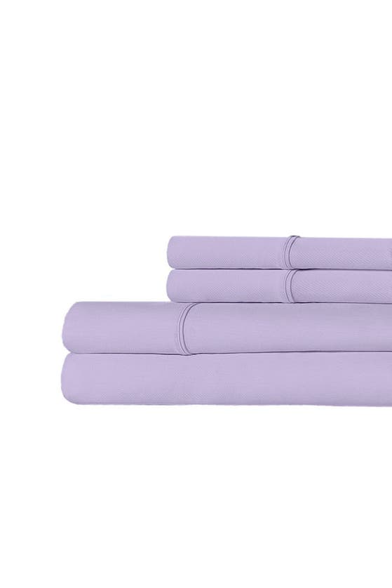 Ella Jayne Home Stone Cotton Sateen 500 Thread Count Sheet Set In Lilac