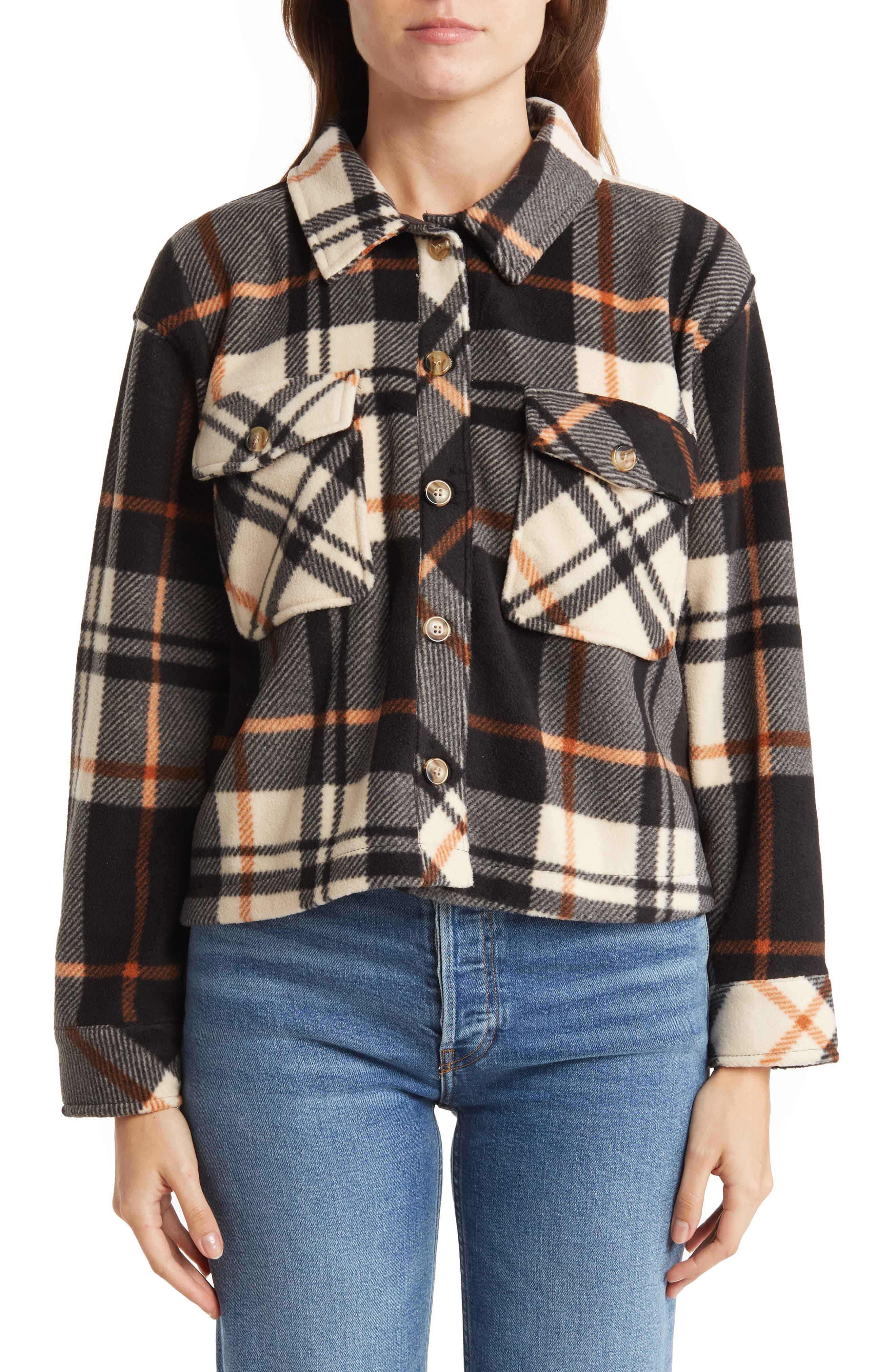 Thread \u0026 Supply Cropped Polar Fleece 