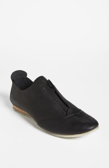 Pedro Garcia 'river' Zip Front Loafer In Black