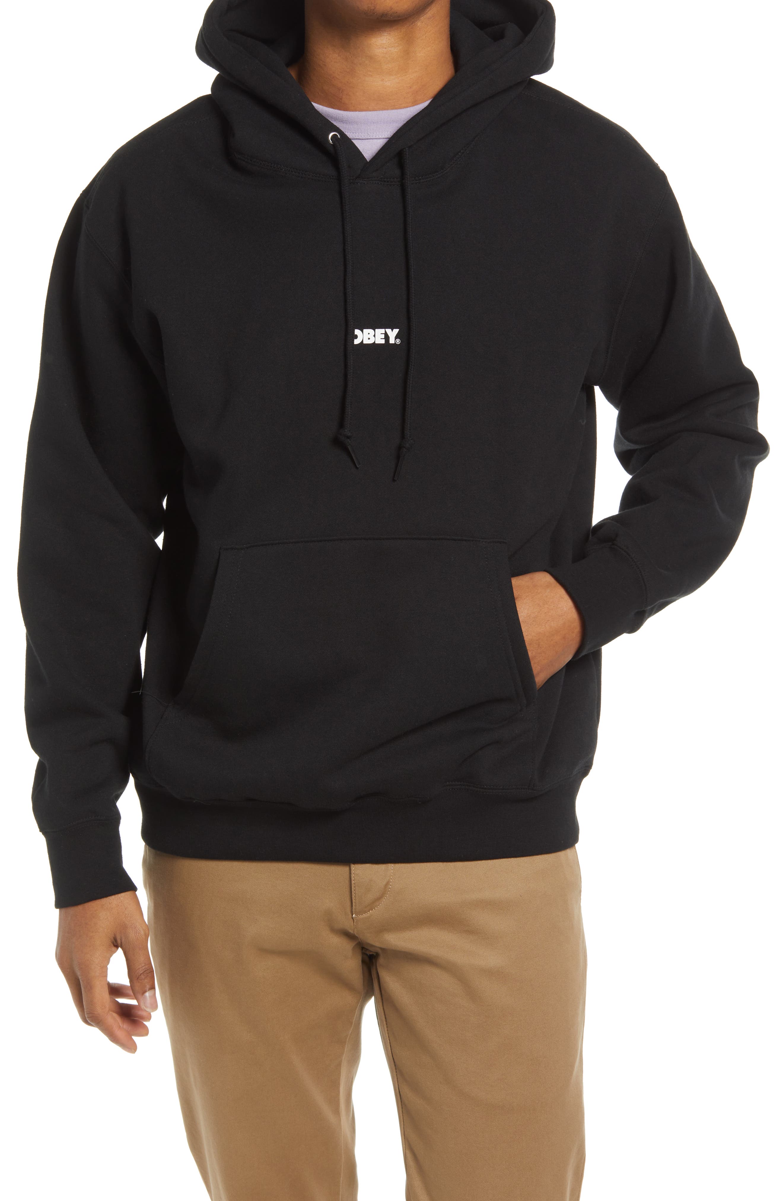 black obey sweater