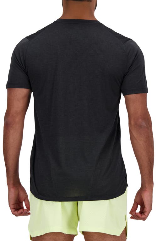 Shop New Balance Athletics Running T-shirt In Black