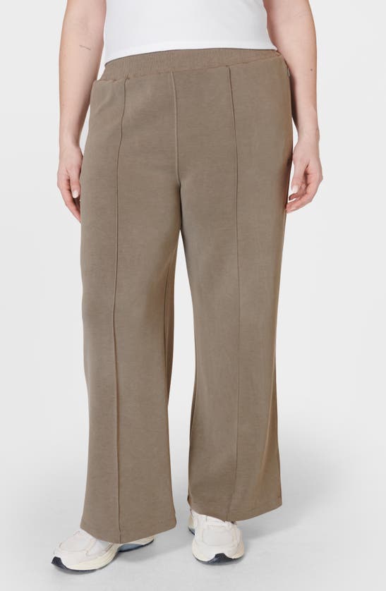 Shop Sweaty Betty Sand Wash Cloud Weight Track Pants In Dark Timber Brown