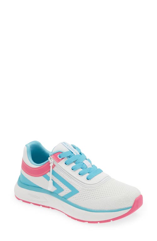 BILLY Footwear Inclusion Too Sneaker in Light Grey/Turquoise