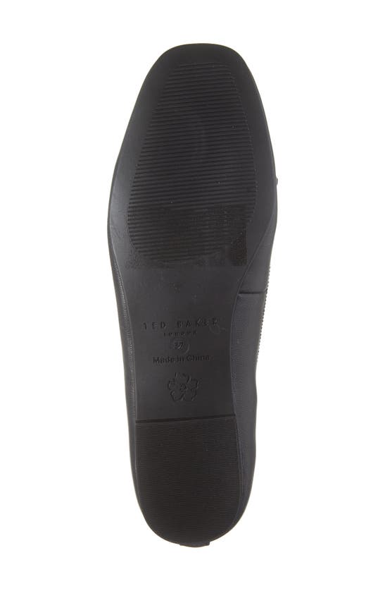 Ted Baker Bayana Bow Ballet Flat In Black